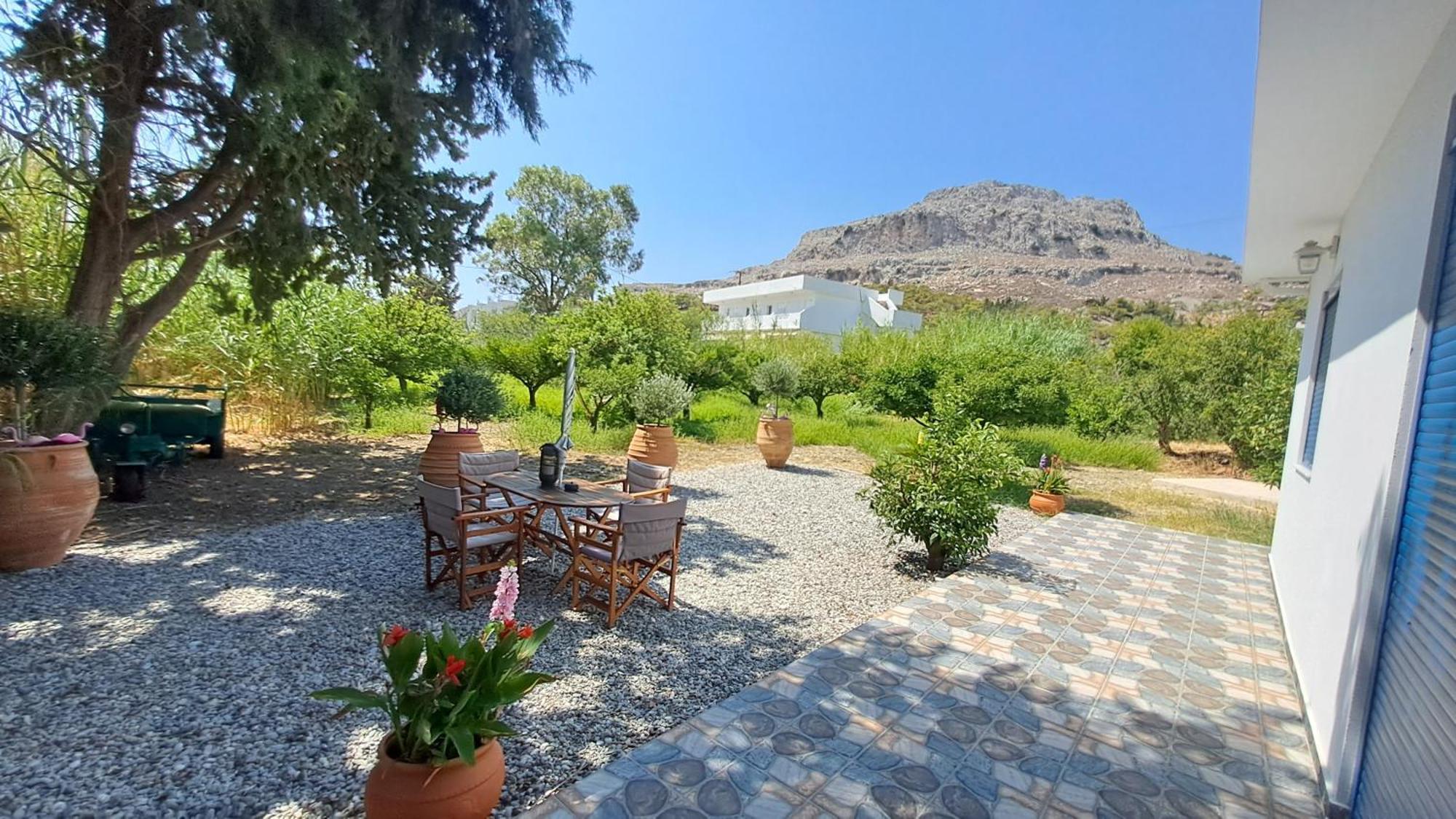 Deja Blue Villa Archangelos  Eksteriør bilde